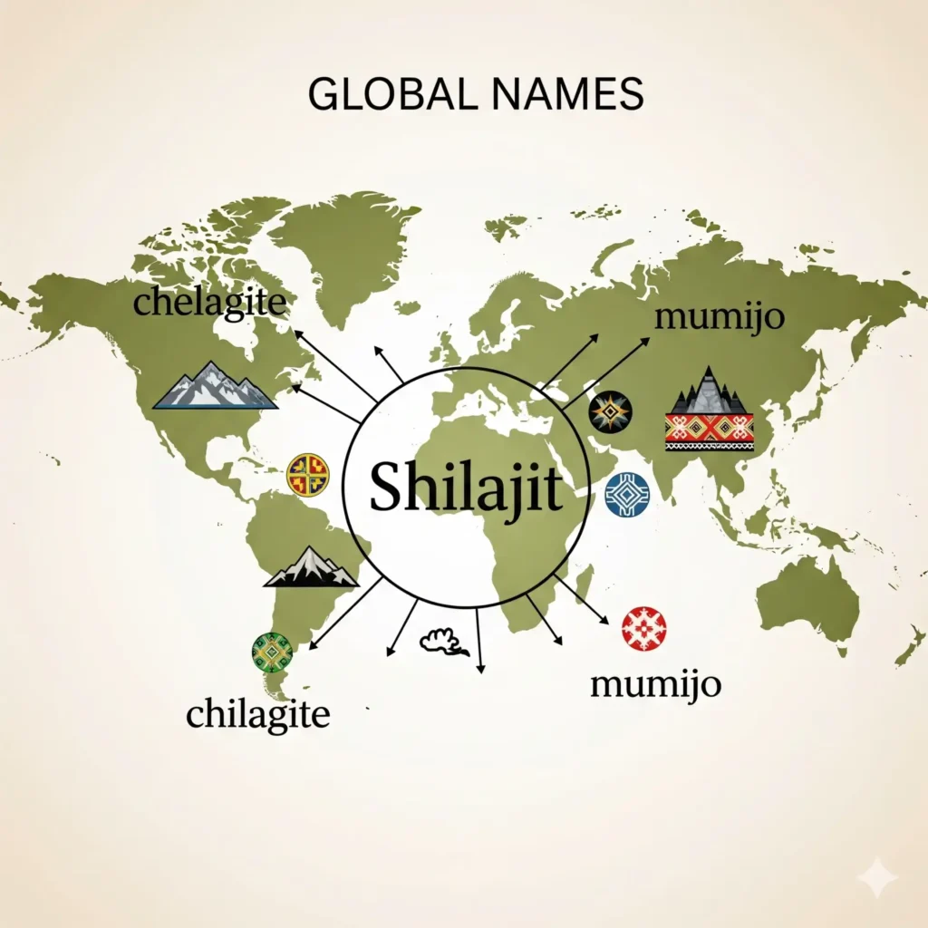 shilajit bon nom et orthographe