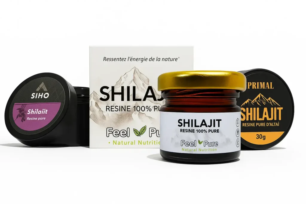 meilleures marques de shilajit