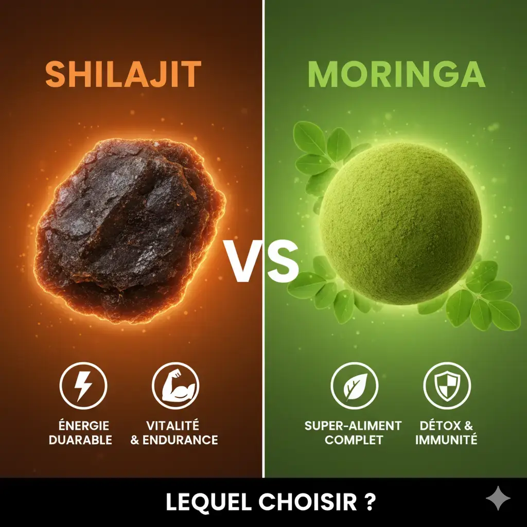 shilajit ou moringa