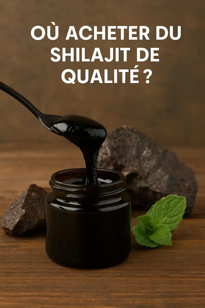 ou acheter du shilajit pur